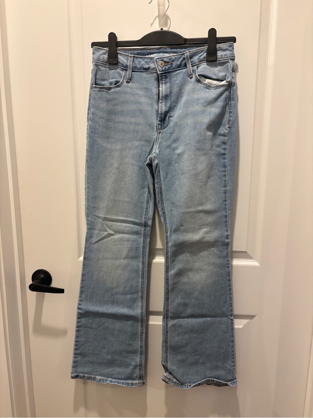 Old Navy Light Blue Flare Jeans